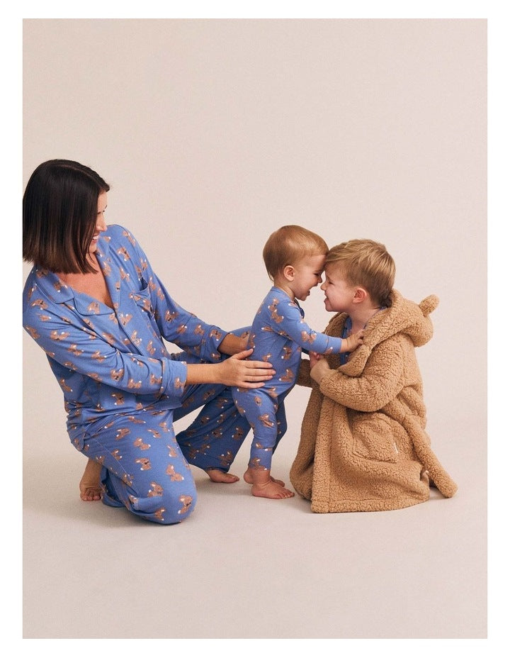 Classic Hux Snuggle Gown in Brown