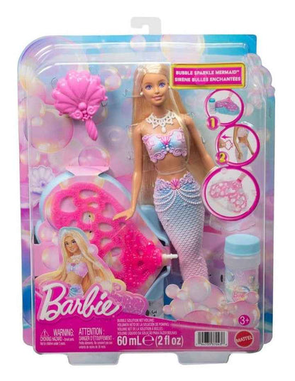 Bubble Sparkle Mermaid Doll