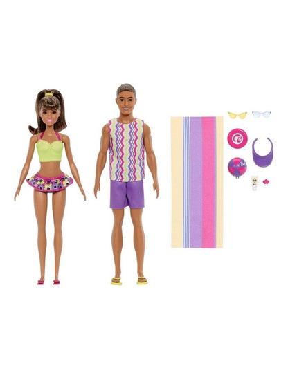 Style Barbie and Ken Fashion Dolls Set
