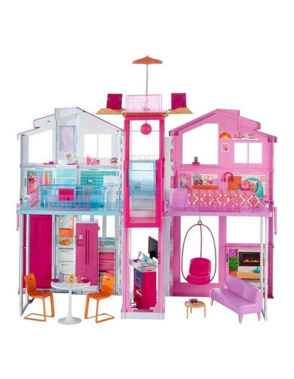 3 Story Townhouse Dollhouse And Accessroies