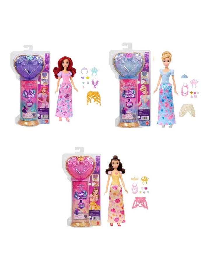 Princess Jewel Reveal Fashion Doll And Accessories