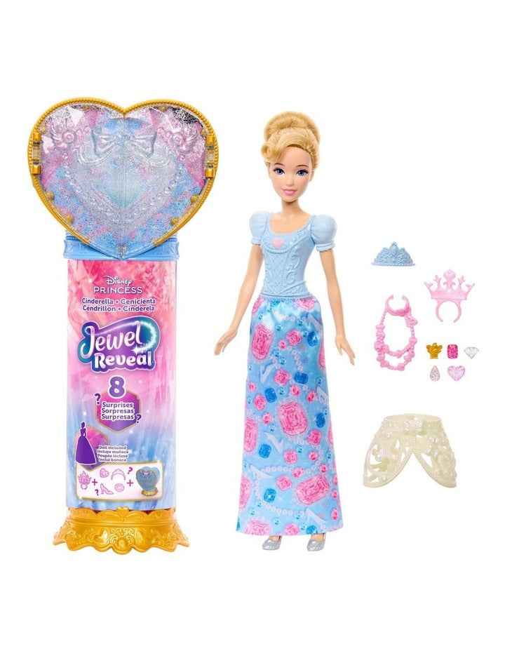 Princess Jewel Reveal Fashion Doll And Accessories