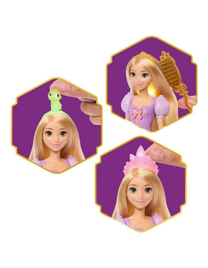 Light-Up Hair Rapunzel Fashion Doll And Accessories