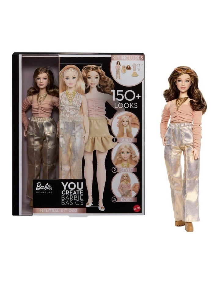 You Create Barbie Basics Neutral Kit 003