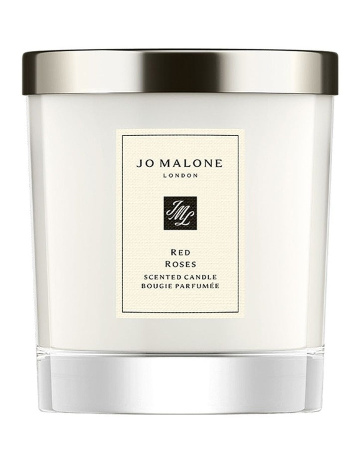 Red Roses Home Candle