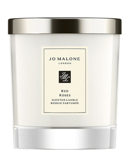 Red Roses Home Candle