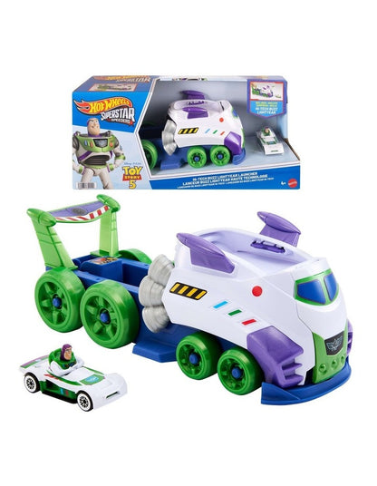 Superstar Speeders Disney and Pixar Hi-Tech Buzz Lightyear Launcher and Die-Cast Vehicle Toy