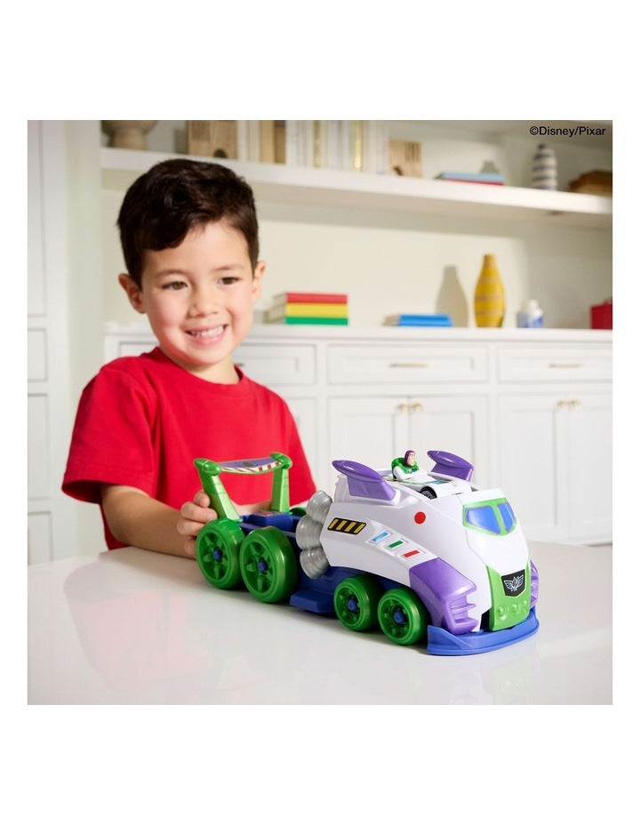 Superstar Speeders Disney and Pixar Hi-Tech Buzz Lightyear Launcher and Die-Cast Vehicle Toy