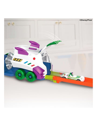 Superstar Speeders Disney and Pixar Hi-Tech Buzz Lightyear Launcher and Die-Cast Vehicle Toy