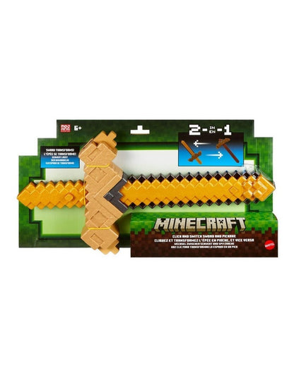 Click, Switch Sword And Pick-Axe