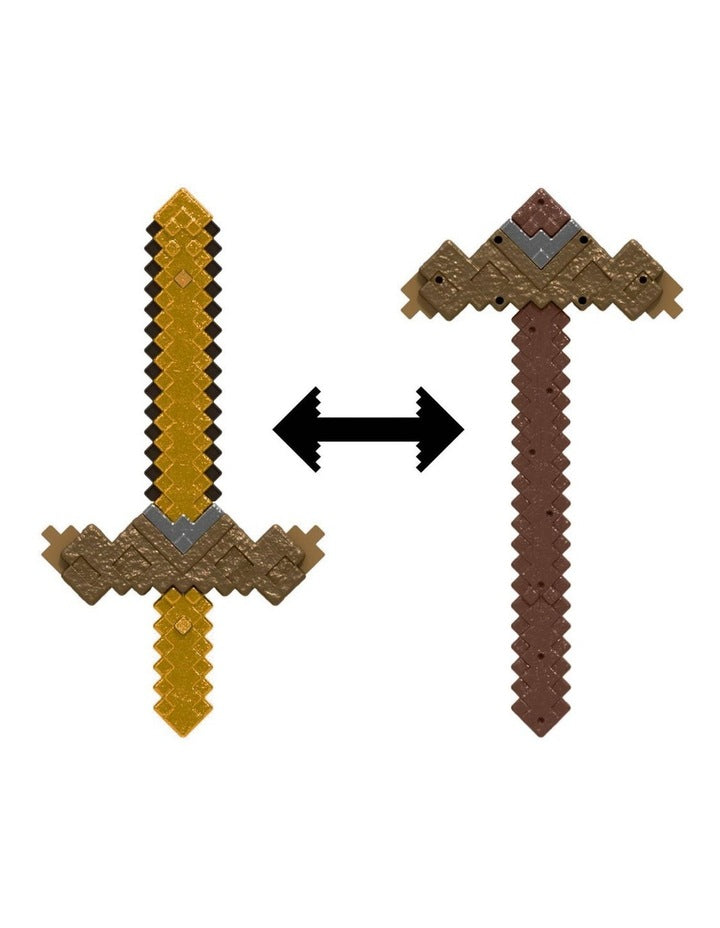 Click, Switch Sword And Pick-Axe