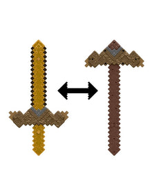 Click, Switch Sword And Pick-Axe
