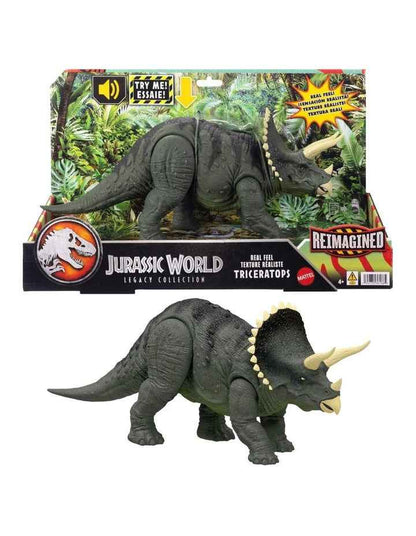 Reimagined Real Feel Triceratops Roaring Dinosaur