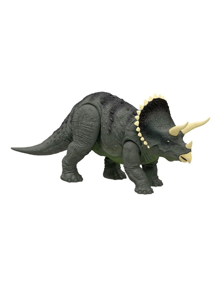 Reimagined Real Feel Triceratops Roaring Dinosaur