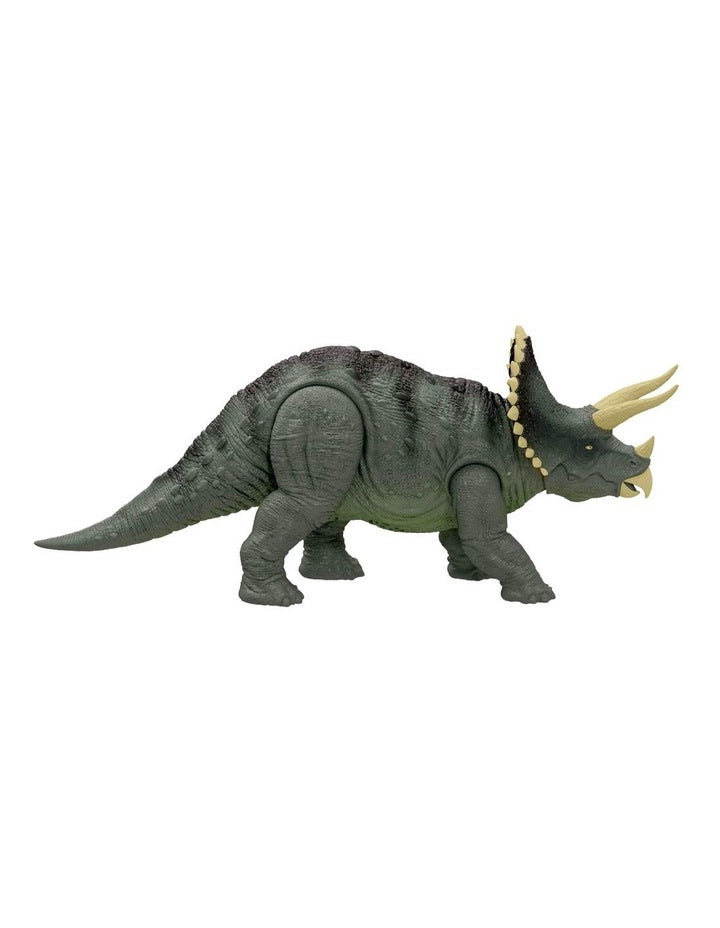 Reimagined Real Feel Triceratops Roaring Dinosaur