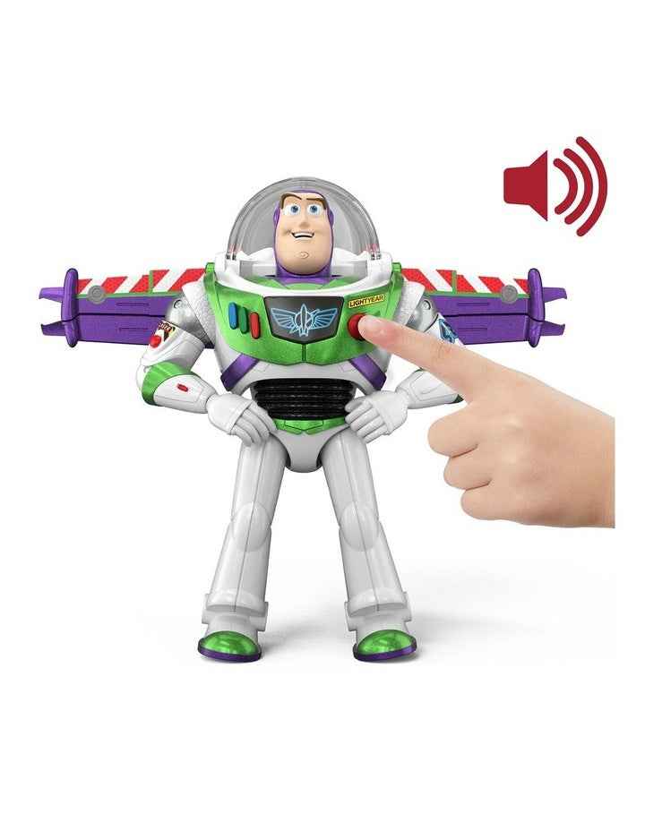 Disney and Pixar Toy Story 12 Scale Flight Mode Hi-Tech Edition Buzz Lightyear, 35+ Sounds