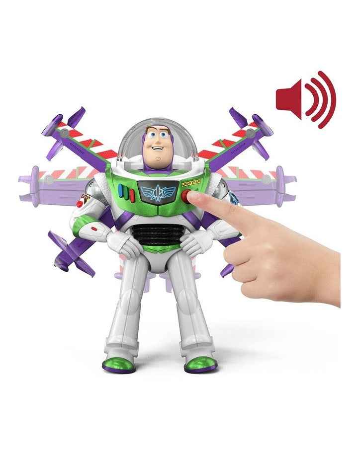 Disney and Pixar Toy Story 12 Scale Flight Mode Hi-Tech Edition Buzz Lightyear, 35+ Sounds