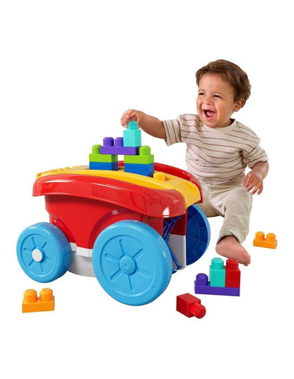 First Builders Block Scooping Wagon
