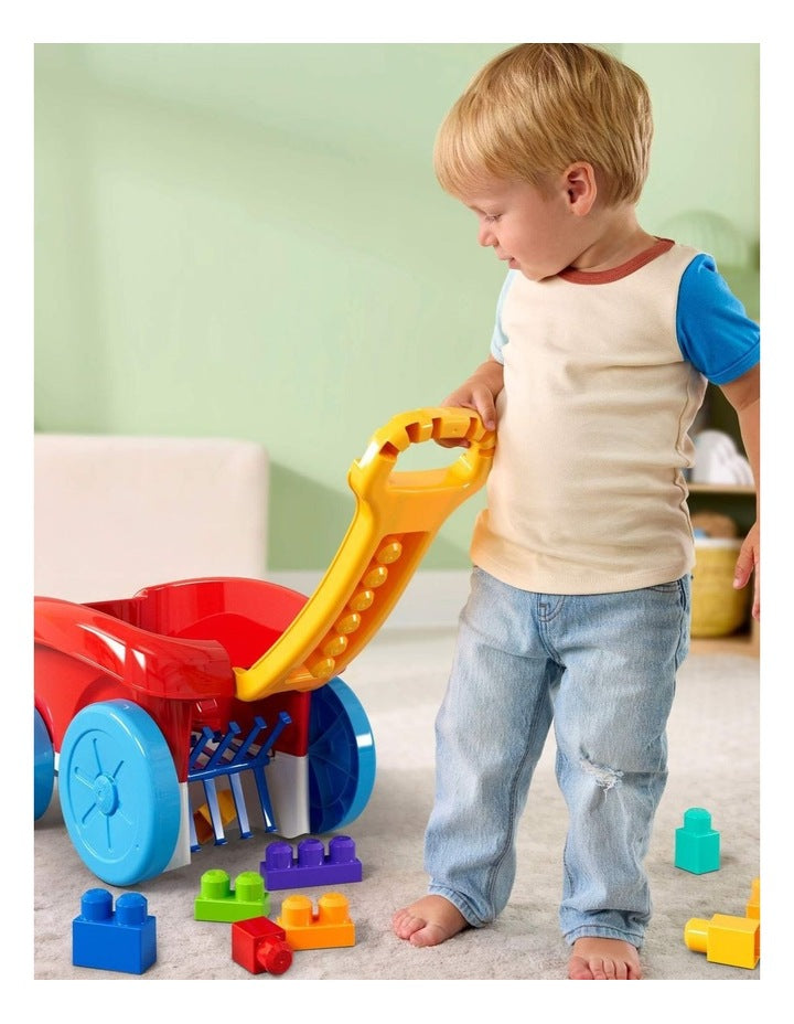 First Builders Block Scooping Wagon