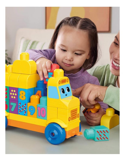 First Builders Build And Count Bus Block