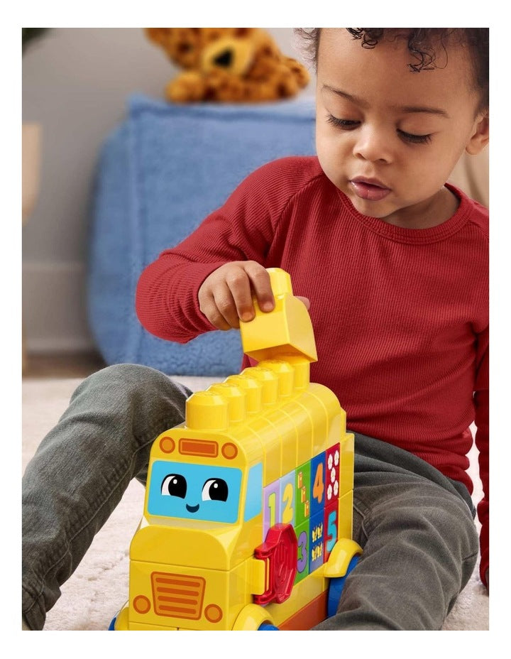First Builders Build And Count Bus Block