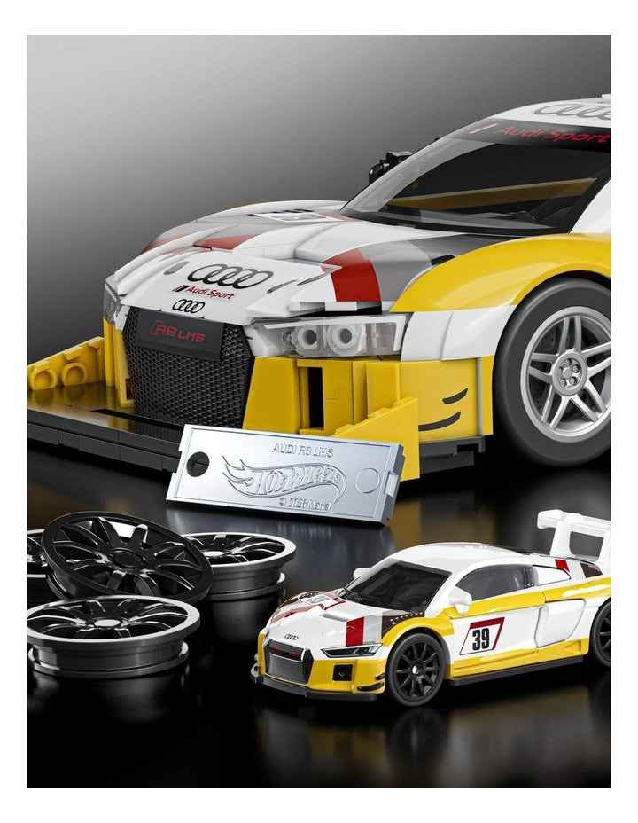 Hot Wheels 15 Audi R8 LMS Building Kit