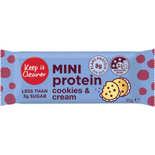 Keep It Cleaner Mini Protein Cookies & Cream Bar 30g