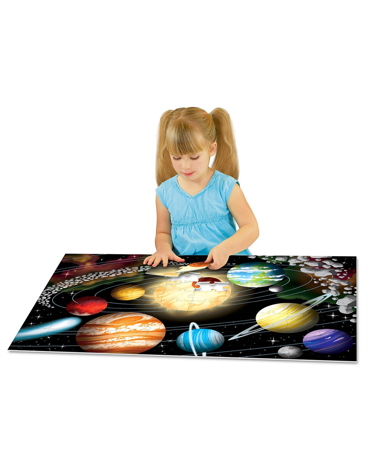 PUZZLE DOUBLES - GLOW IN THE DARK SPACE