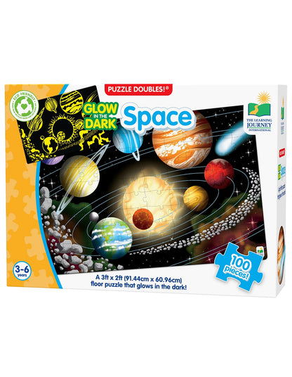 PUZZLE DOUBLES - GLOW IN THE DARK SPACE