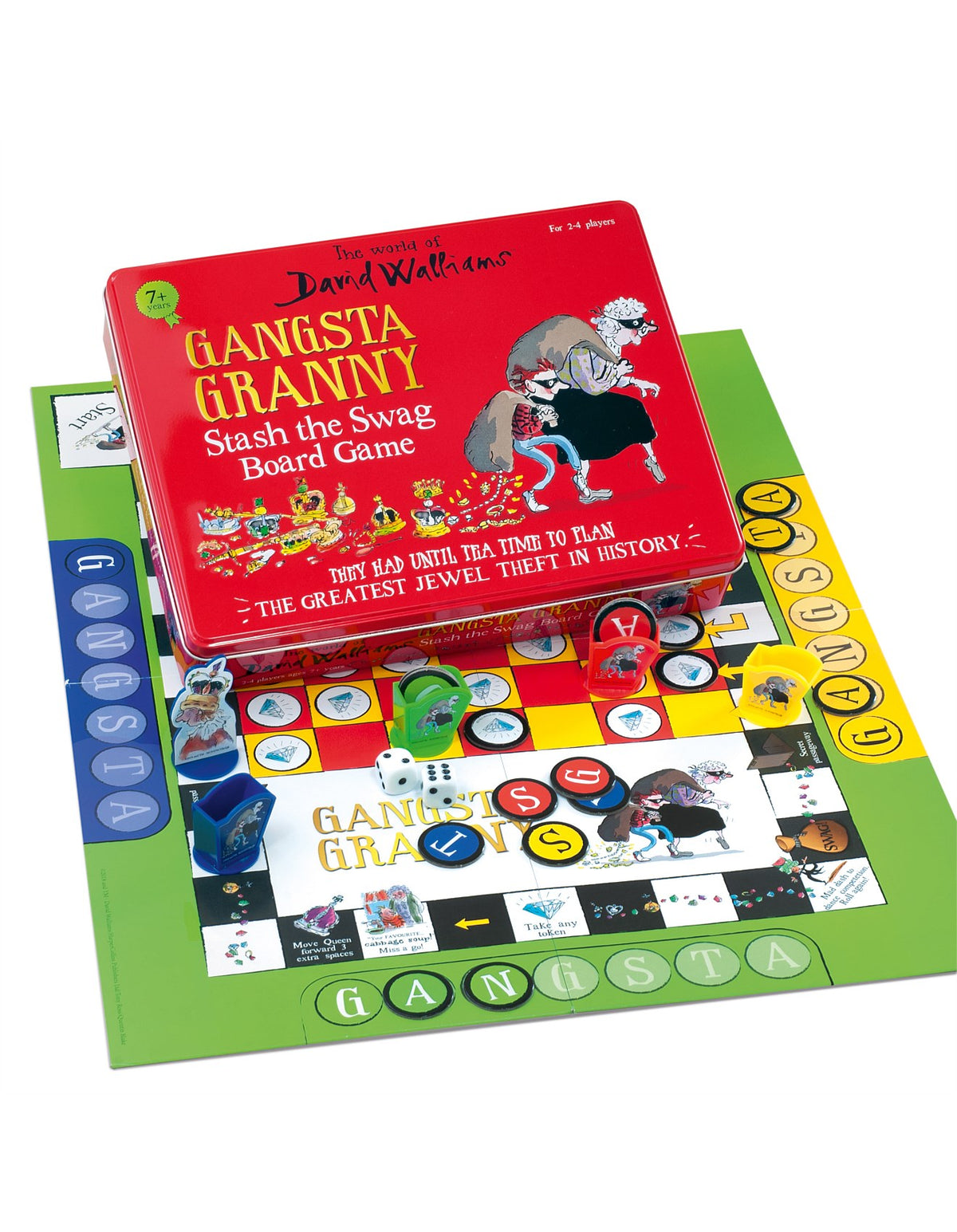 DAVID WILLIAMS GANGSTA GRANNY BOARD GAME