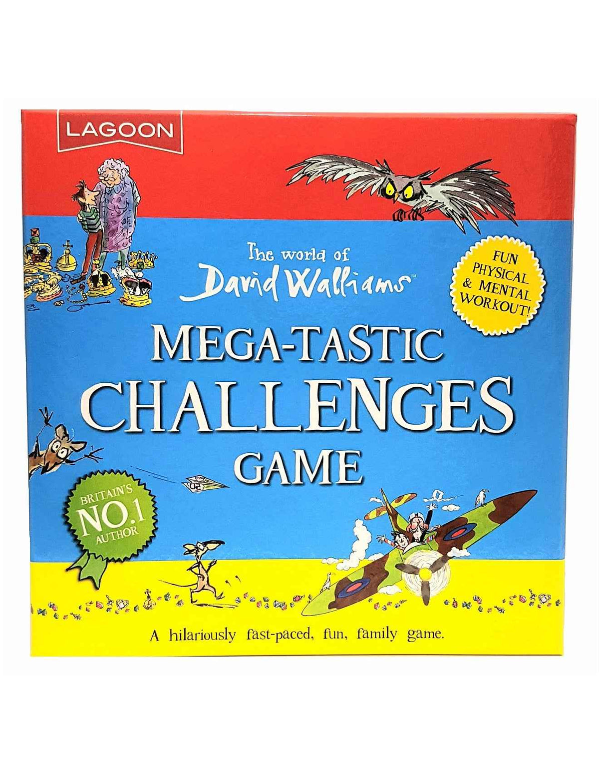 DAVID WALLIAMS MEGA-TASTIC CHALLENGES GAME