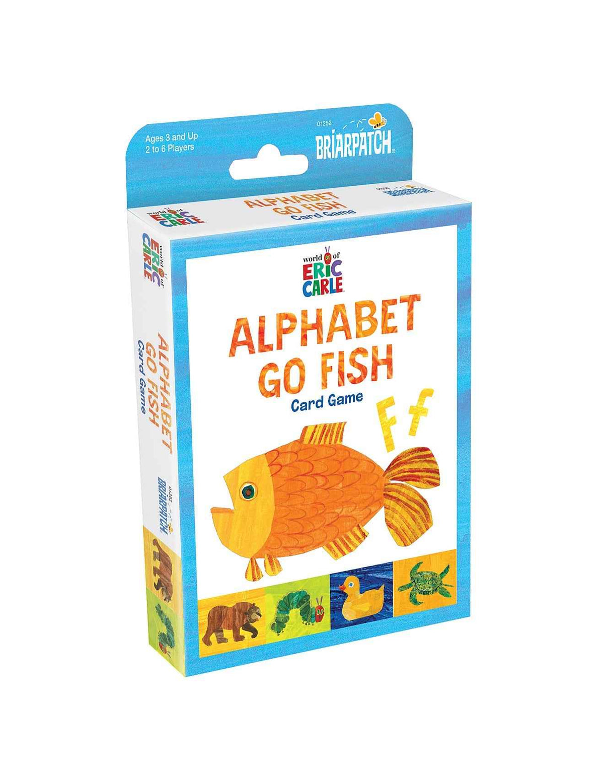 THE WORLD OF ERIC CARLE ALPHABET GO FISH CARD GAME