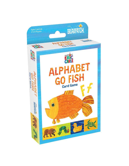 THE WORLD OF ERIC CARLE ALPHABET GO FISH CARD GAME
