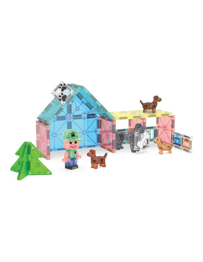 MAGNA-TILES PUPPY PARK/DOGGY DAYCARE - 27 PIECE