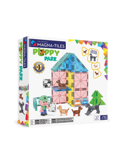 MAGNA-TILES PUPPY PARK/DOGGY DAYCARE - 27 PIECE