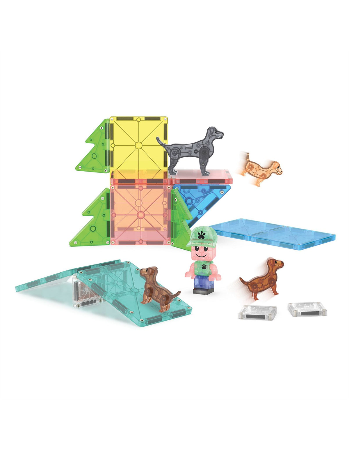 MAGNA-TILES PUPPY PARK/DOGGY DAYCARE - 27 PIECE