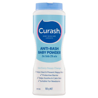 Curash Baby Rash Powder With Cornstarch 100g