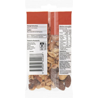 Woolworths Grab 'N Go Sachet Nut Mix Roasted & Salted 80g