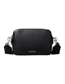 Webbing Crossbody Camera Bag in Black