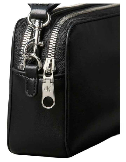 Webbing Crossbody Camera Bag in Black