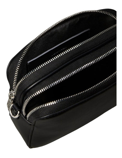 Webbing Crossbody Camera Bag in Black