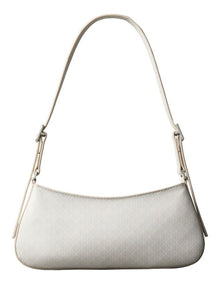 Emblem Allover Print Small Shoulder Bag