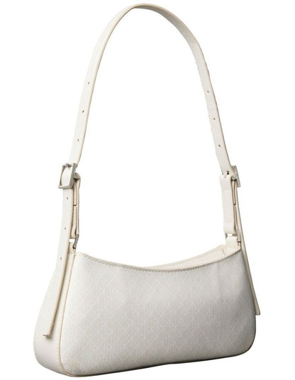 Emblem Allover Print Small Shoulder Bag