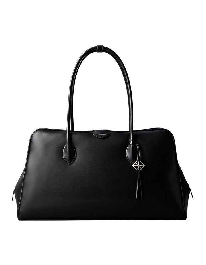 Multi Compartment Tote Bag in Black