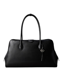 Multi Compartment Tote Bag in Black