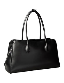Multi Compartment Tote Bag in Black