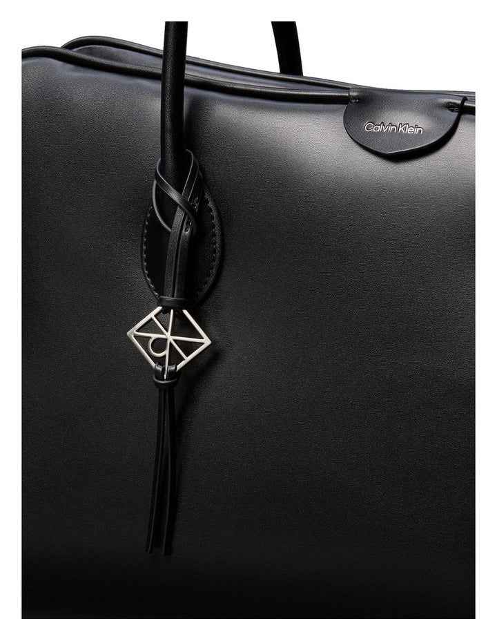 Multi Compartment Tote Bag in Black