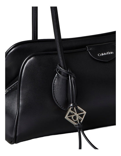 Emblem Trio Shoulder Bag in Black