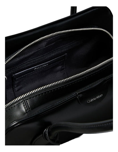 Emblem Trio Shoulder Bag in Black