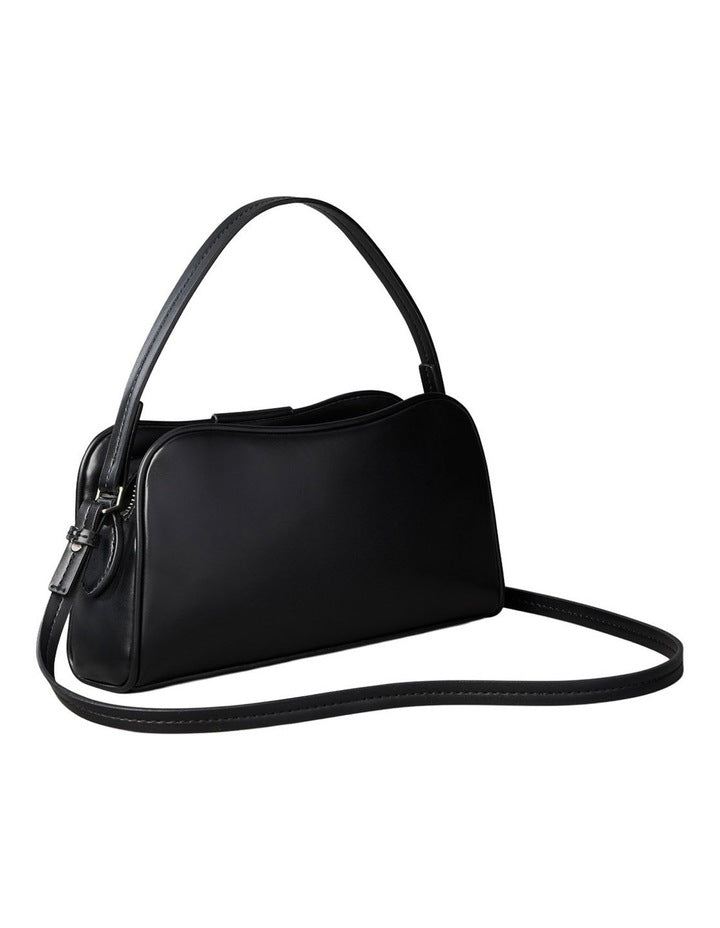 Multi Compartment Crossbody Camera Bag in Black